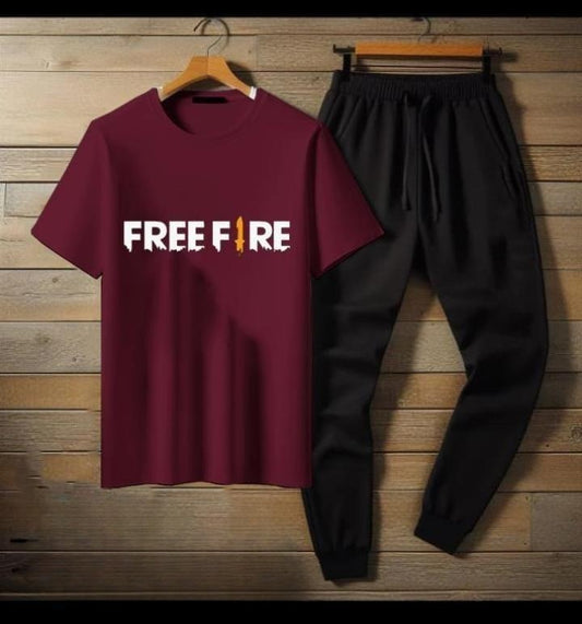 Premium Micro Menโs Tracksuit FreeFire Print โ Comfortable Sportswear