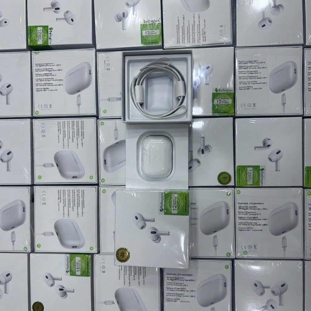 Pro 2 White Wireless Earbuds – Active Noise Cancelling In-Ear Headphones