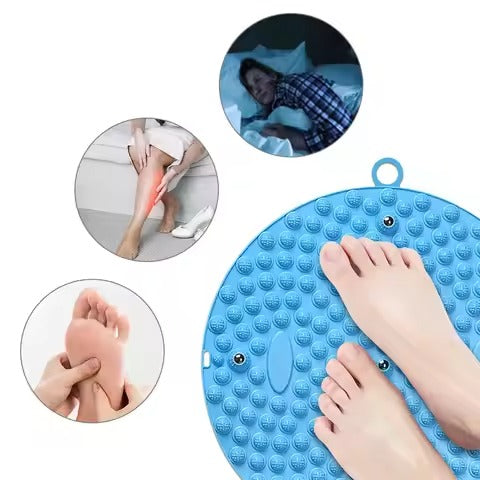 Circular jogging finger press board