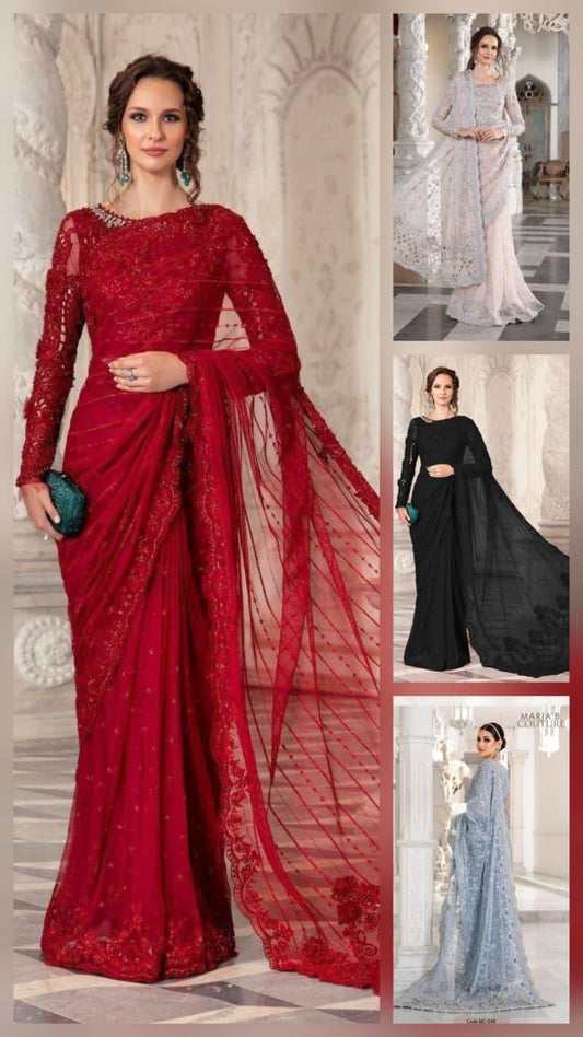 Maria B  Saree Exclusive 2026