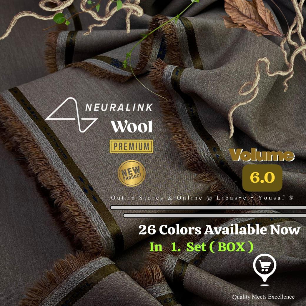 NEURA-LINK WOOL ( 2026 ) LIBAS-E-YOUSAF®️   ( Vol # 06 🅝🅔🅦 )