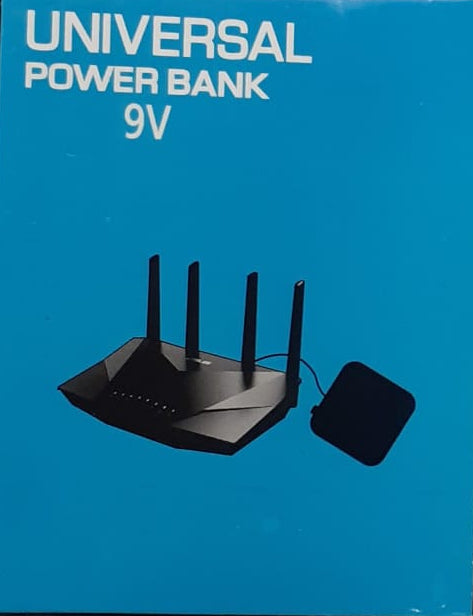 Wifi Router Power Bank 20000 mAH – Reliable Backup Power for Seamless Internet Connectivity | Best Quality Power Bank For Wifi Router - Without Adapter ( Random Color ) - 12 Volt