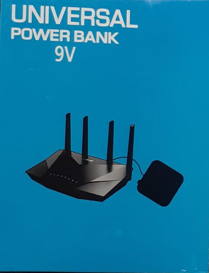 Wifi Router Power Bank 20000 mAH – Reliable Backup Power for Seamless Internet Connectivity | Best Quality Power Bank For Wifi Router - Without Adapter ( Random Color ) - 12 Volt