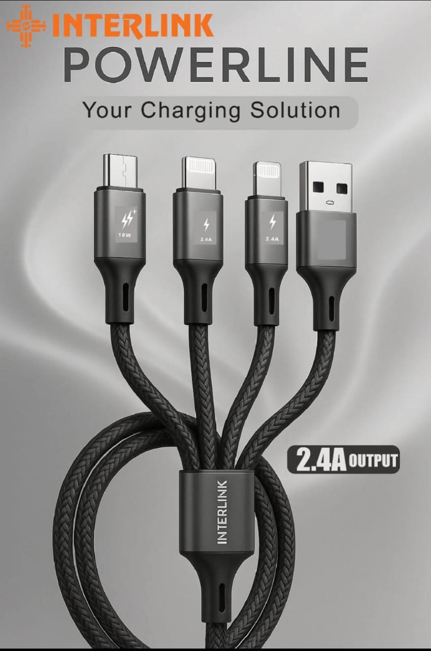 nterlink Max To Iphone cable | Performs Like A Champ | High Definition Fadr With 3 Layer Coating | USB-C To Lightning Cable | Power 27W | Length: 1 meter | Transmission Rate : 480Mbps| Best Cable For iPhone