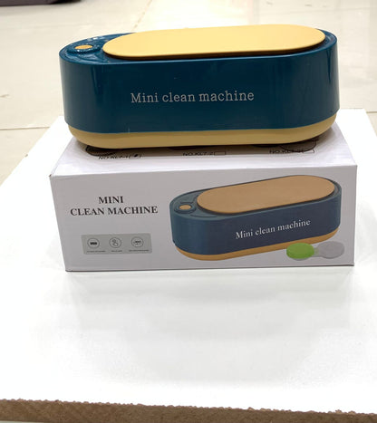 High-Frequency Vibration Ultrasonic Cleaner Machine – Portable Cleaning Device For Jewelry, Glasses, And Watches (Random Color)