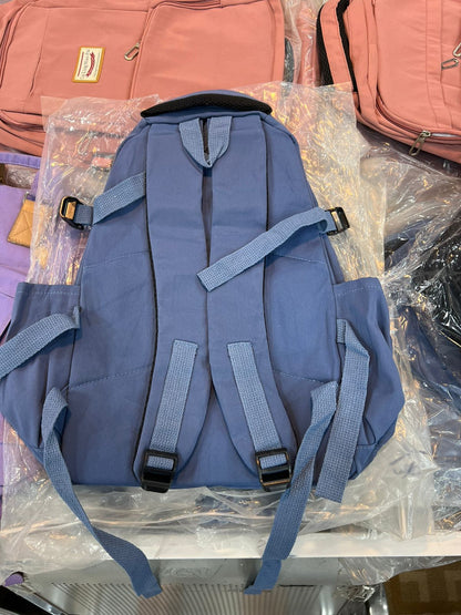 Korean Style School Bag | Large Capacity Nylon Backpack | Teenagers Girls Laptop Work School