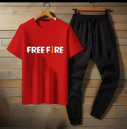 Premium Micro Men’s Tracksuit FreeFire Print – Comfortable Sportswear