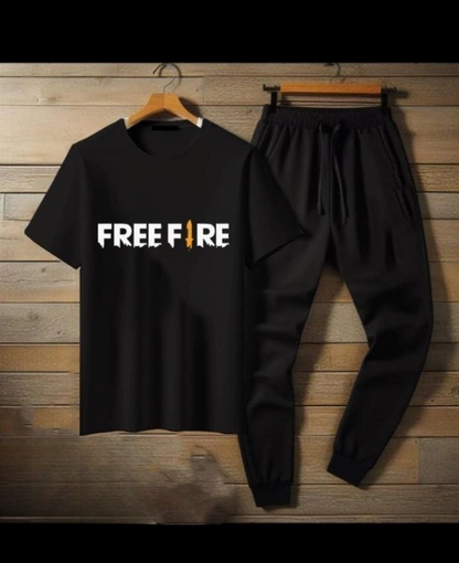 Premium Micro Men’s Tracksuit FreeFire Print – Comfortable Sportswear
