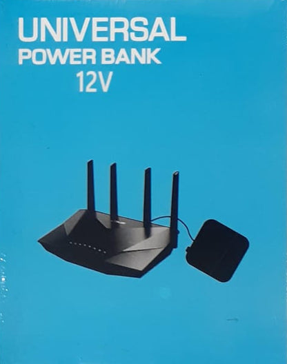 Wifi Router Power Bank 20000 mAH – Reliable Backup Power for Seamless Internet Connectivity | Best Quality Power Bank For Wifi Router - Without Adapter ( Random Color ) - 12 Volt