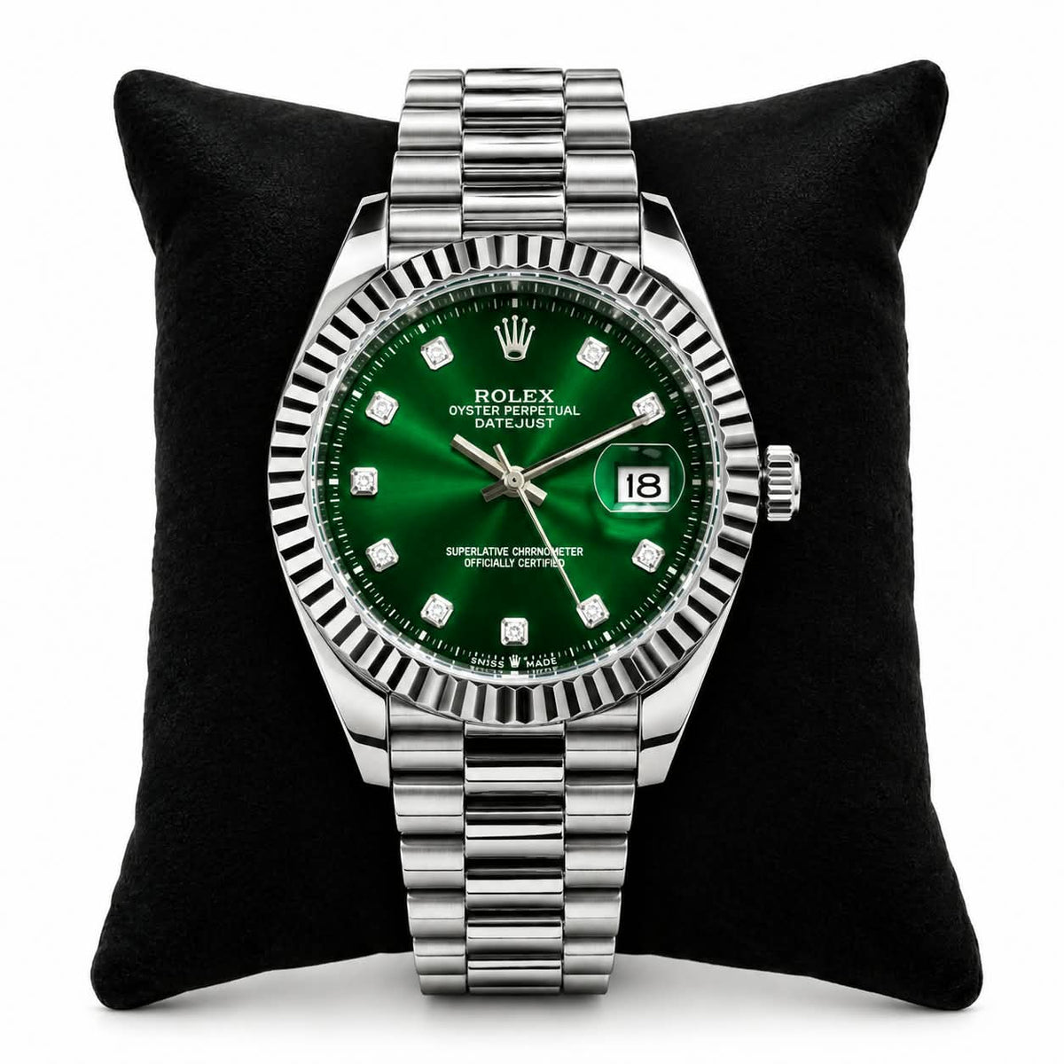 Rolex Style Oyster Perpetual Datejust Watch | Multiple Dial Colors | Formal & Casual Luxury Timepiece