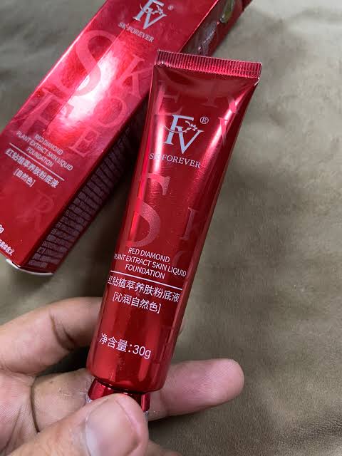 FV Waterproof Liquid Foundation – Long Lasting Flawless Coverage, 30g