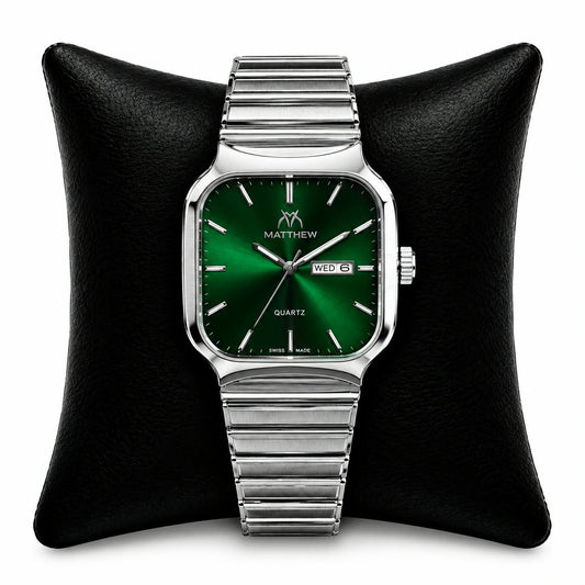 Elegant Men’s Wristwatch – Stylish Classic Design, Premium Look, Comfortable Everyday Wear, Fashionable Casual & Formal Watch for Men - Black