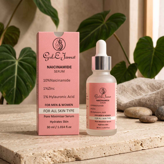 Niacinamide Serum | 10% Niacinamide + 1% Zinc + 1% Hyaluronic Acid |Pore Minimizer Face Serum | Hydrates Skin | ForMen & Women | All Skin Types - 30ml