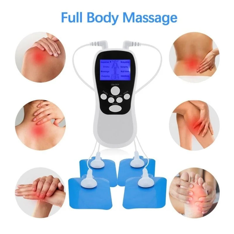 Digital Multifunctional Massager | Model  BLD-610  | Multifunctional Electric Pulse Massager for Pain Relief, Muscle Relaxation & Body Massage