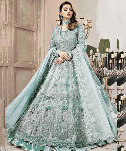MariaB Couture MC-031 Vol. 5 Ready-to-Wear luxury collection is abloom with patterns and embroideries that are exquisitely fleur tine