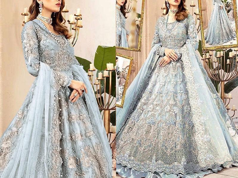MariaB Couture MC-031 Vol. 5 Ready-to-Wear luxury collection is abloom with patterns and embroideries that are exquisitely fleur tine