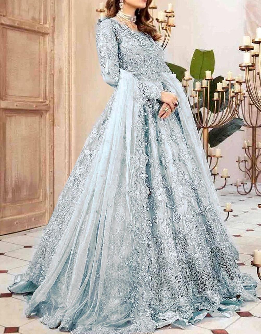 MariaB Couture MC-031 Vol. 5 Ready-to-Wear luxury collection is abloom with patterns and embroideries that are exquisitely fleur tine