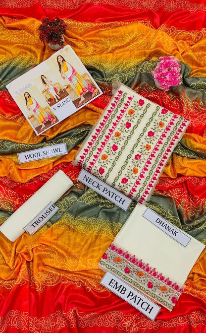 NEW ARRIVAL'S WINTER DHANAK COLLECTION 2026-2027