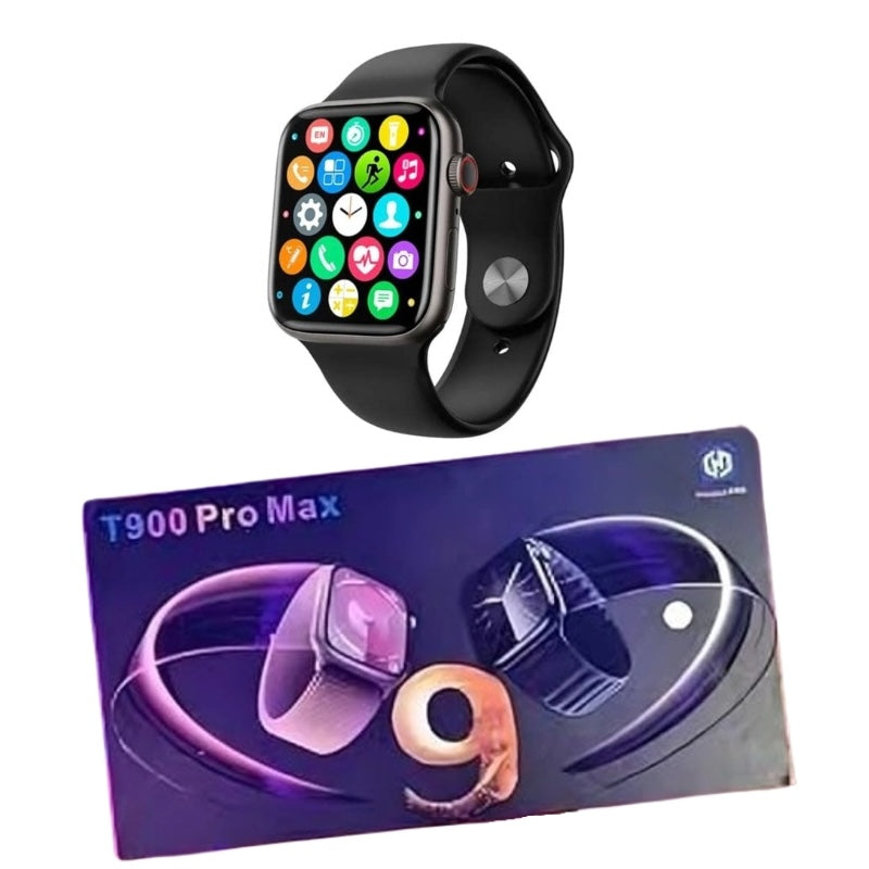 T900 Pro Max Watch Series 9 Smart Watch  2.09″ IPS HD Big Screen  Bluetooth Calling & Health Monitoring